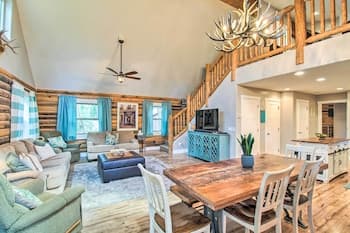 Chic Lakeside Cabin w/ Porch, Nearby Lakes!