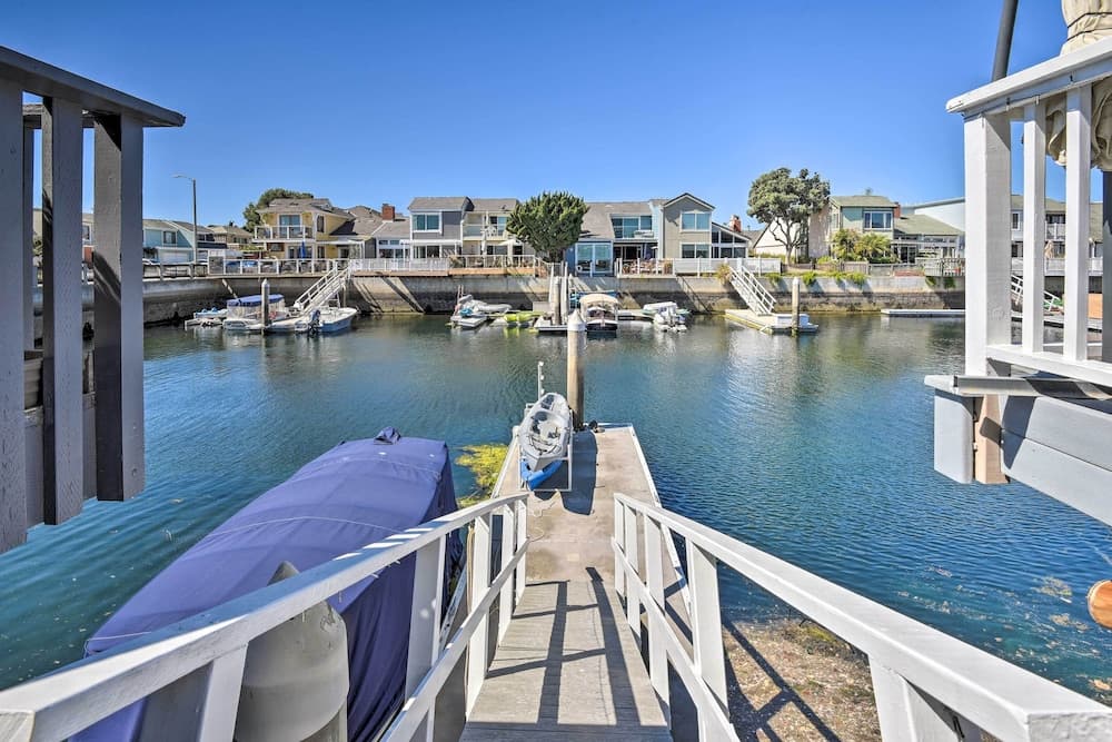 Waterfront Oxnard Escape w/ Kayaks & Dock!