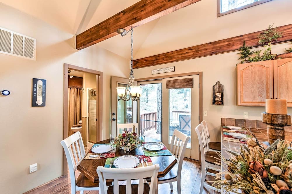 Relax Fireside! Peaceful Forest Haven in Prescott