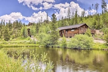 Grand Lake Getaway w/ Deck, Grill & Pond View!