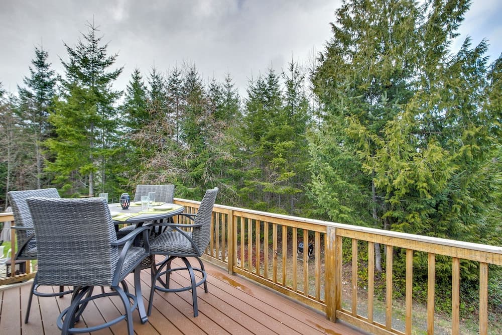 Charming Port Angeles Studio w/ Deck & Views!