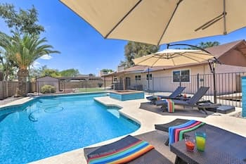 Mesa Paradise w/ Game Room, Patio & Grill!
