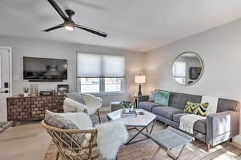 Luxurious Midtown Retreat w/ Furnished Deck!