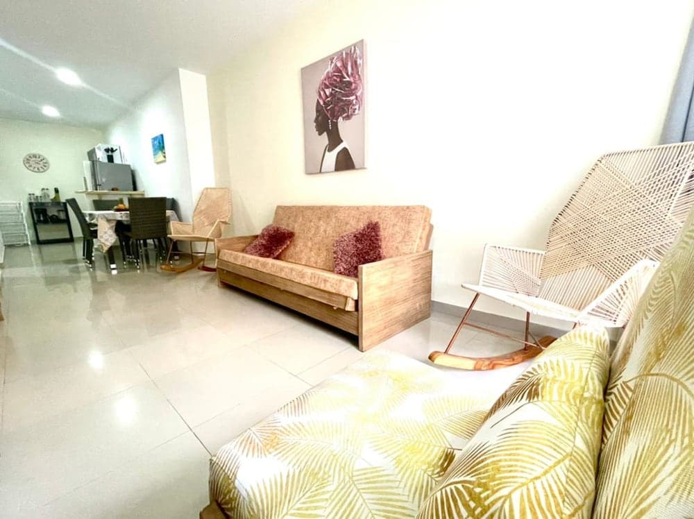 Apartamento 2CBM-1 Cerca al Mar con Wifi