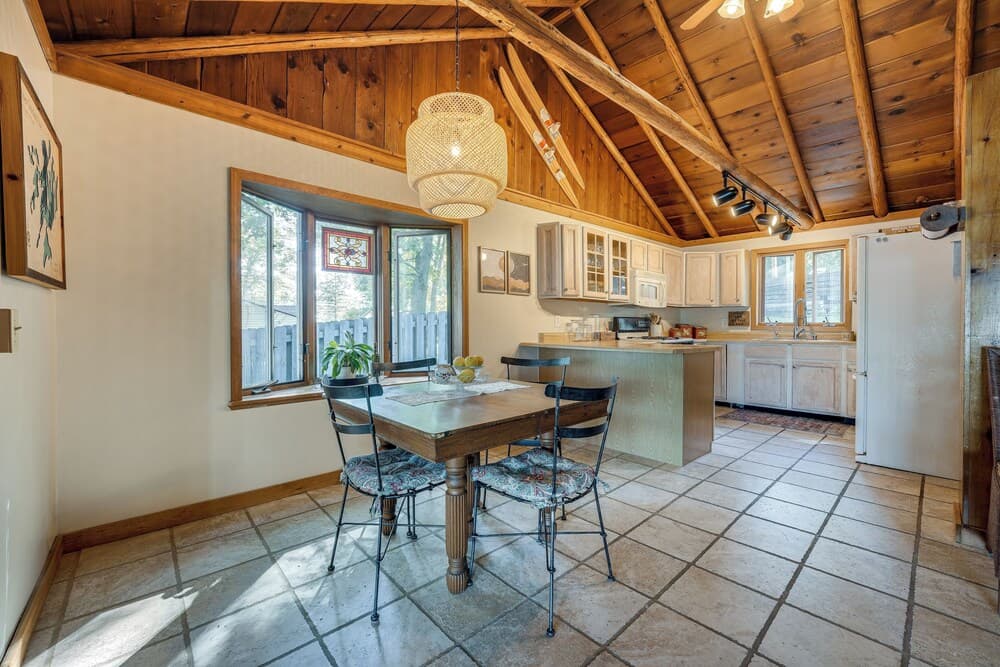 Delton Oasis Retreat w/ Lake Views & Deck!