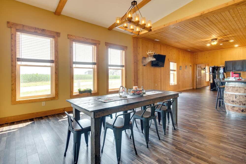 Tranquil La Prairie Retreat w/ Patio & Fireplace!