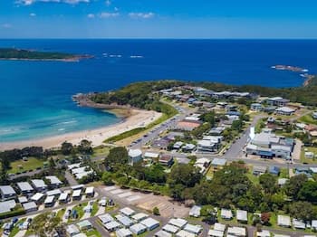 Blue View at Fingal Bay