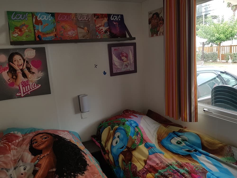 Mobile Home 3 chambre clim TV camping 4