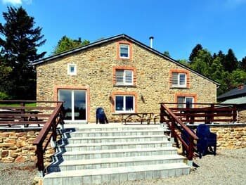 Detached, Characteristic Holiday Farmhouse With Spacious Terrace in the Ardennes