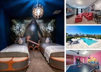 Luxury 8 Bedroom Villa on Encore Resort at Reunion, Orlando Villa 2927