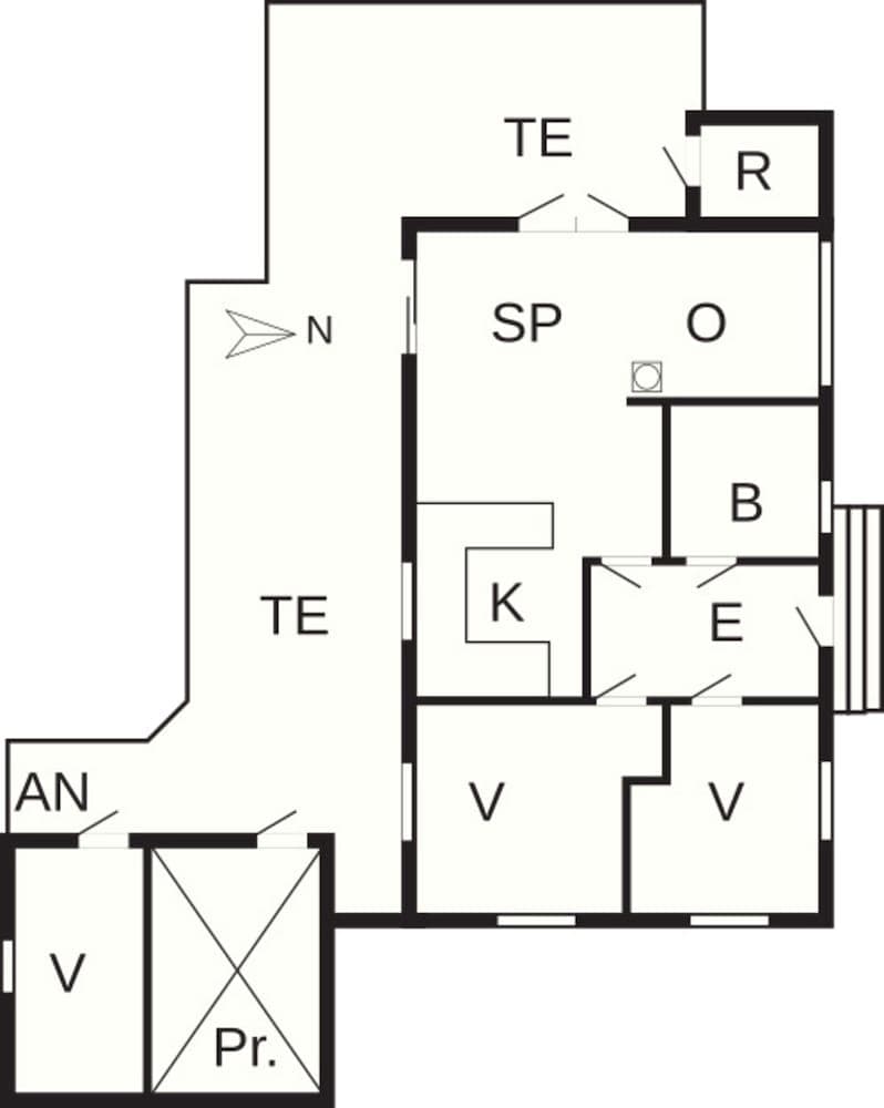 Cozy Holiday Home in Brovst near Langdal Plantation