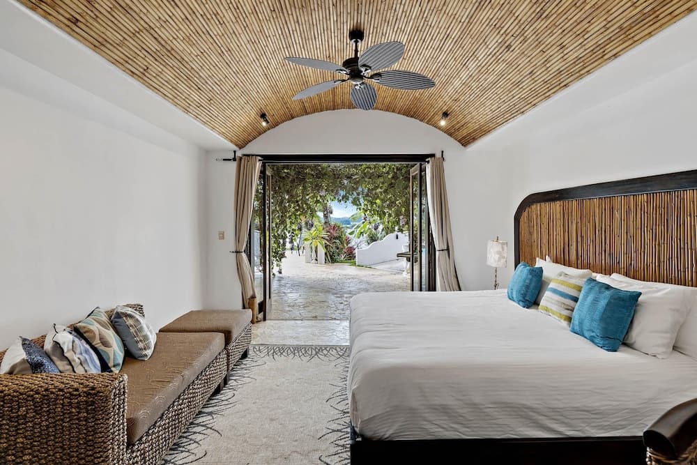 Dreamy Spanish-Style Villa with Sweeping Ocean Views, Elegant Nautical Design & Giant Infinity Pool