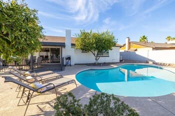 Open Floor Mesa Gable Vacation Home With Heated Pool by Redawning