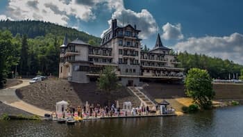 Retro Riverside Wellness Resort