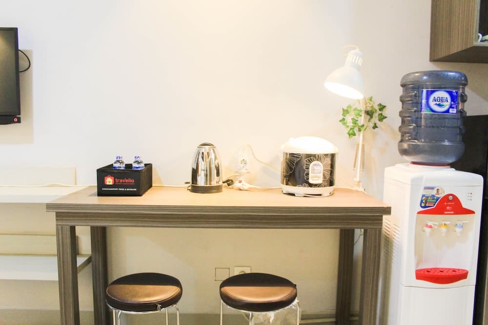 Fully Furnished with Spacious Design Studio Apartment at The Oasis Cikarang