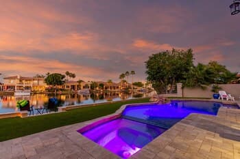 Huge Luxury Waterfront Home w/ Theater, Game Room & Sparkling Pool by Redawning