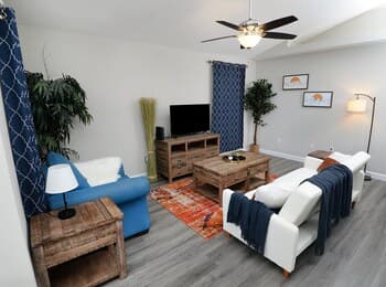 Stylish 3BR2BA Home | Gated Community | CozySuites