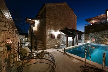 Villa Laurana Zadar Region Traditional Stone House With Modern Elements Private Pool