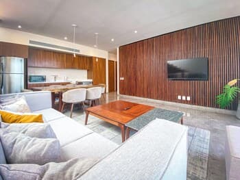 Modern 3 BR Penthouse With Pool View and Free Shuttle to Beach Club Roof Top Pool BBQ Area Yoga Space