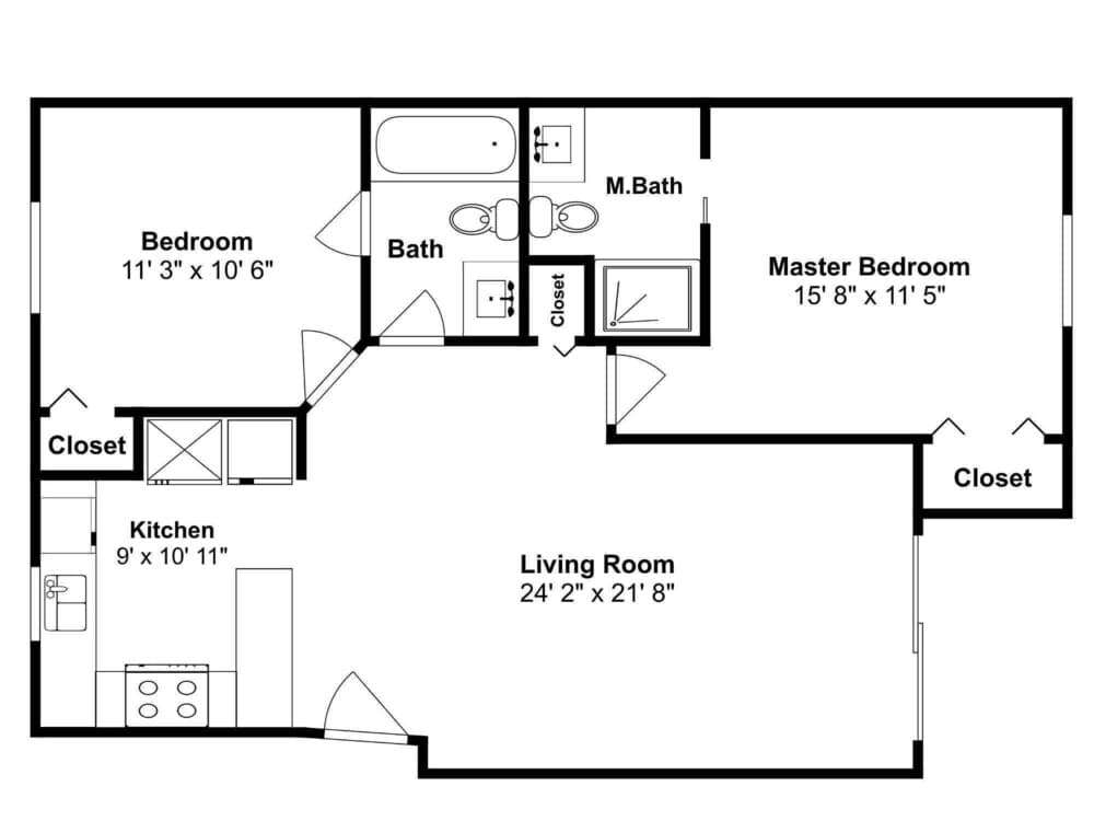 Wolf Bay Villas #106