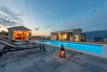 Villa Mareni 6 1 PAX Ra Anac sea View Mountain View Peace www Zadarvillas com