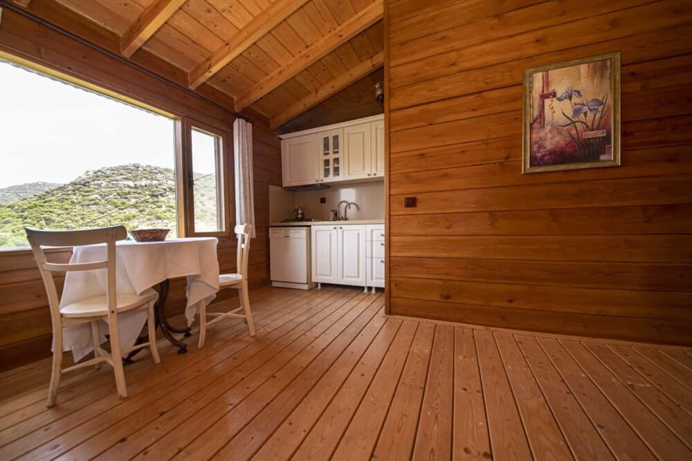 Wooden House Surrounded by Nature in Datca