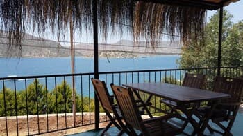 Flat With Island View in Adatepe Bozburun