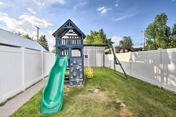 Updated Great Falls Home w/ Fire Pit, Deck & Yard!