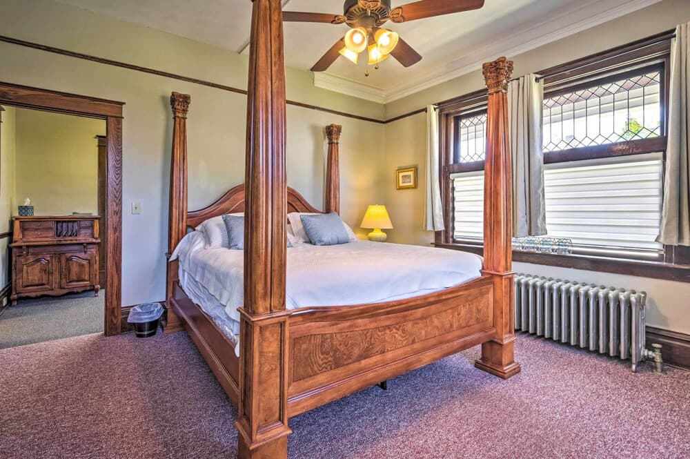 Historical Getaway w/ Porch, Walk to Dtwn & River!