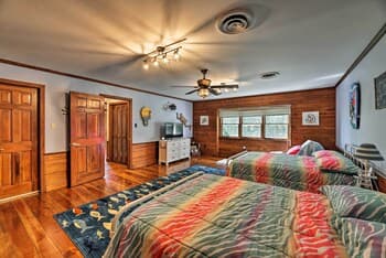 Riverfront Blounts Creek Home w/ Dock & Beach!