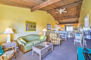 Coastal Atlantic Beach Duplex < 1 Mi to Boardwalk!