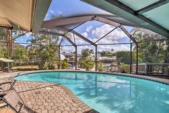 Waterfront Marco Island Home W/heated Pool & Dock!