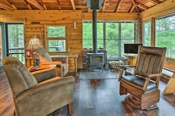 Eagle River Lakefront Retreat w/ Fire Pit & Grill