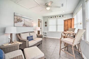 Beachy Isle of Palms Home: 1 Block to Coast!