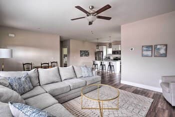 Wooded Escape w/ Beautiful Backyard + Mtn Views!