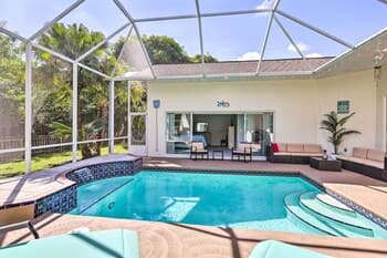Merritt Island Home With Grill & Saltwater Pool