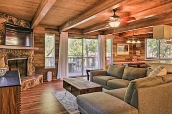 Spacious Groveland Cabin w/ Wraparound Deck!