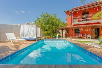 BJ07 Excelente Casa 4 Suítes -B. Jacuípe