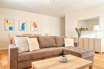 Spacious Apartment in a Quiet Area Close to the Sandy Beach