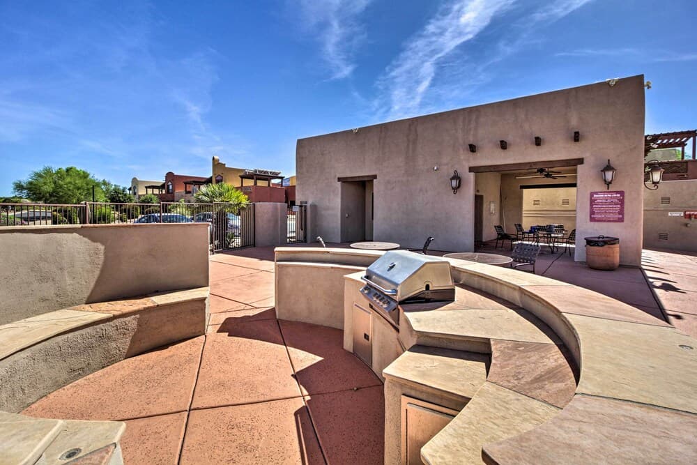 Sunny Adobe Retreat w/ Hot Tub & Mtn Views!