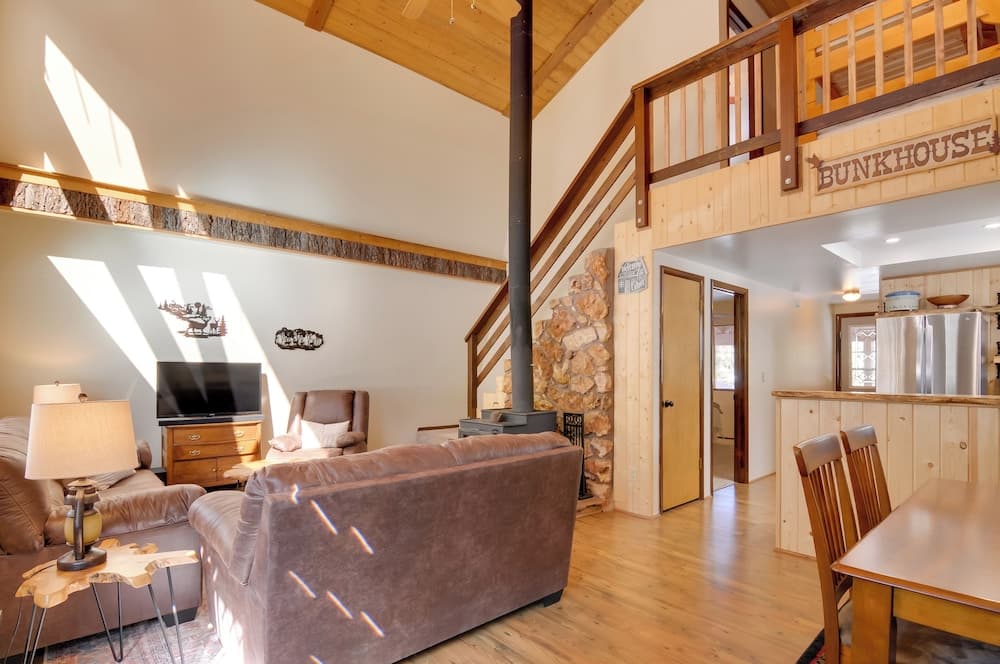 Unique Forest Cabin With Deck: Ski, Hike, Fish!