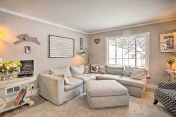 Modern Farmhouse w/ Movie Room - 6 Mi to Lake!