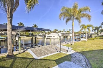 Canalfront Cape Coral Home With Dock & Bbq!