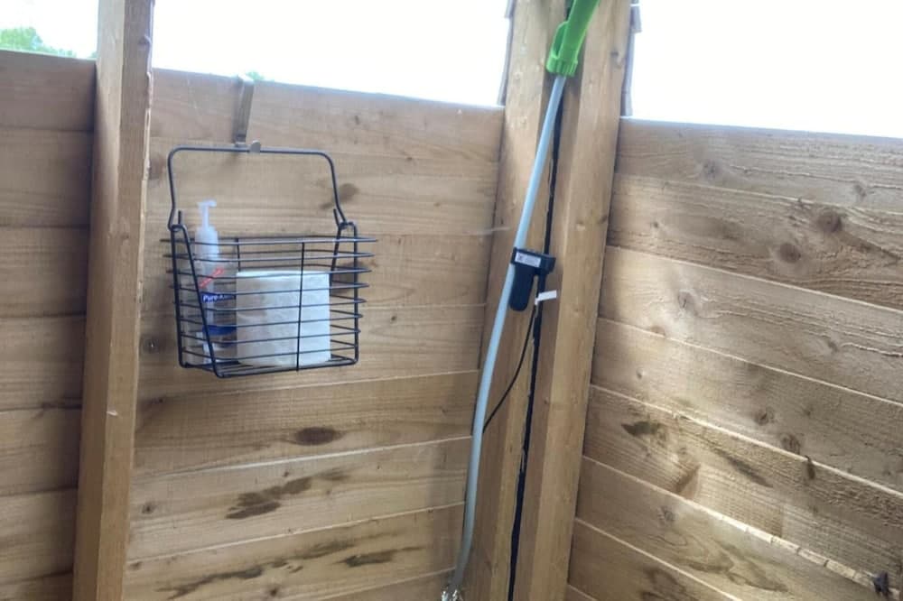 1br-sleeps2-field View-parking-cabin Experience