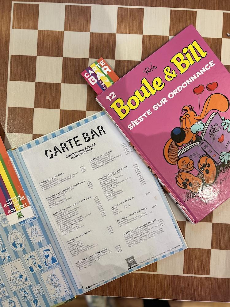 ibis Styles Paris Tolbiac Bibliotheque