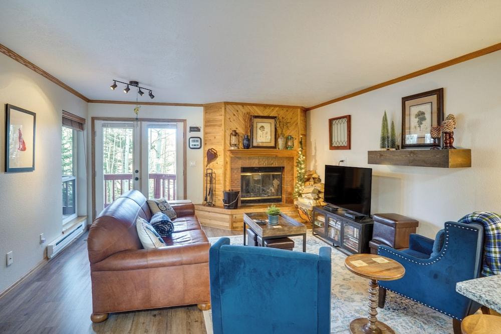 Ski-in, Ski-out Brian Head Condo w/ Fireplace!