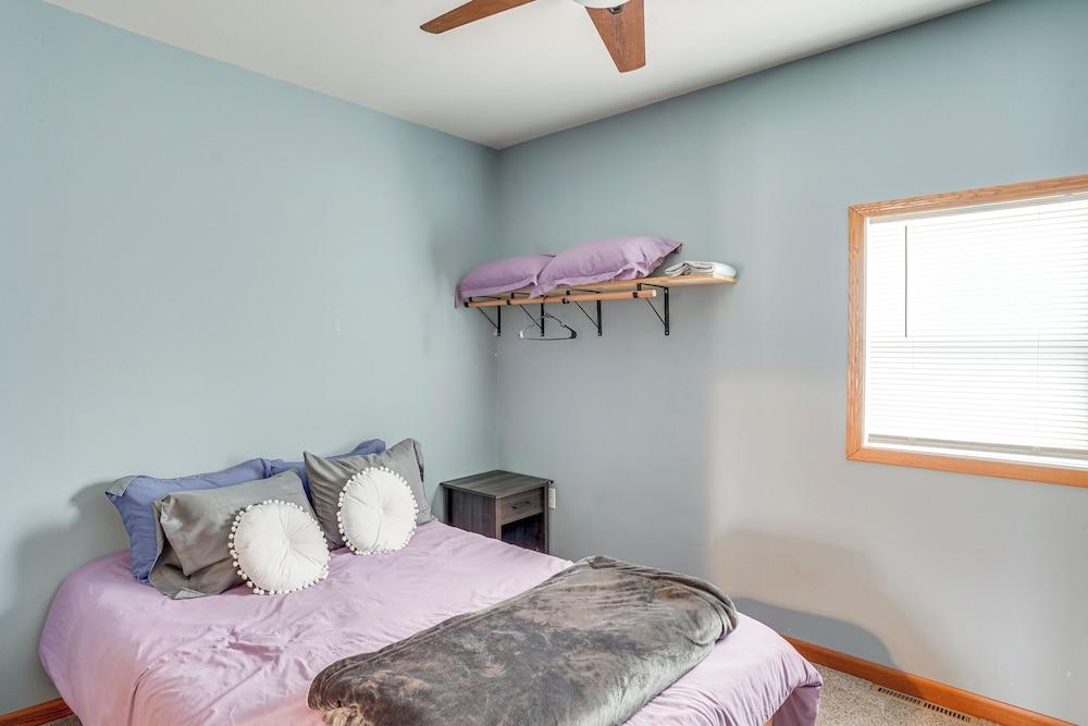 Serene Devils Lake House w/ Deck + Fire Pit!