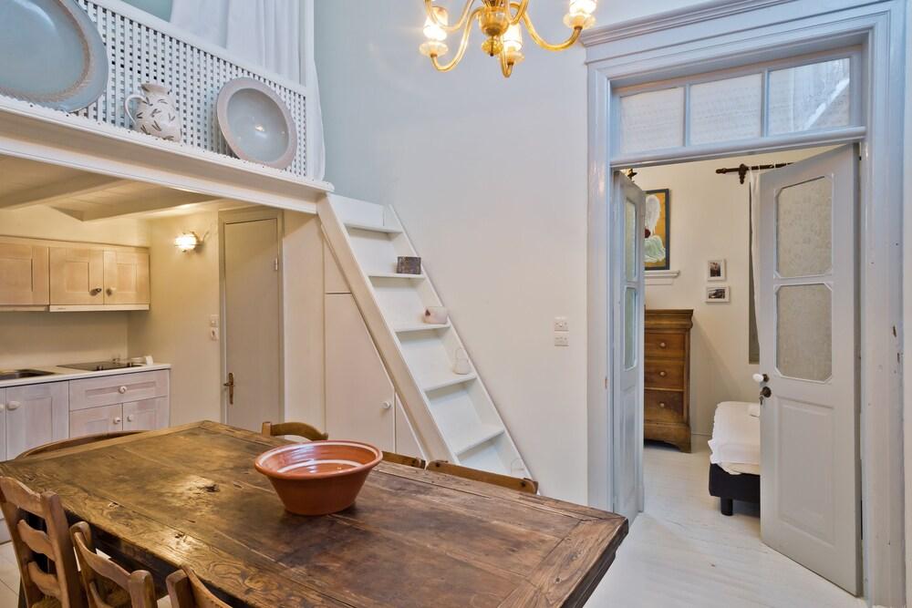 White Traditional House