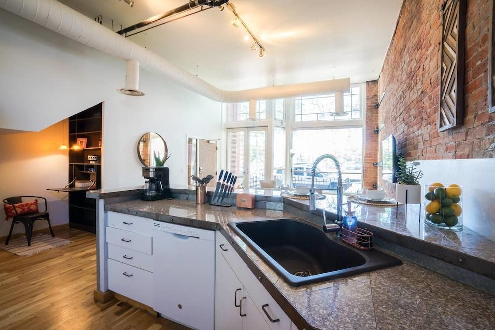 Modern Lohi Loft in Historic Building