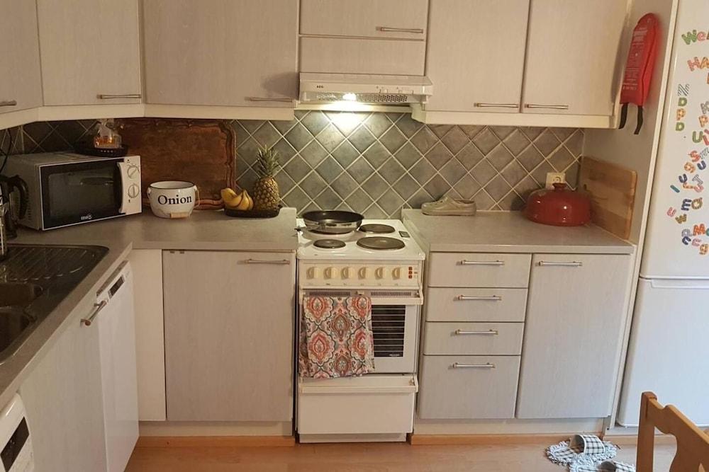 1-bedroom apartment with private Sauna